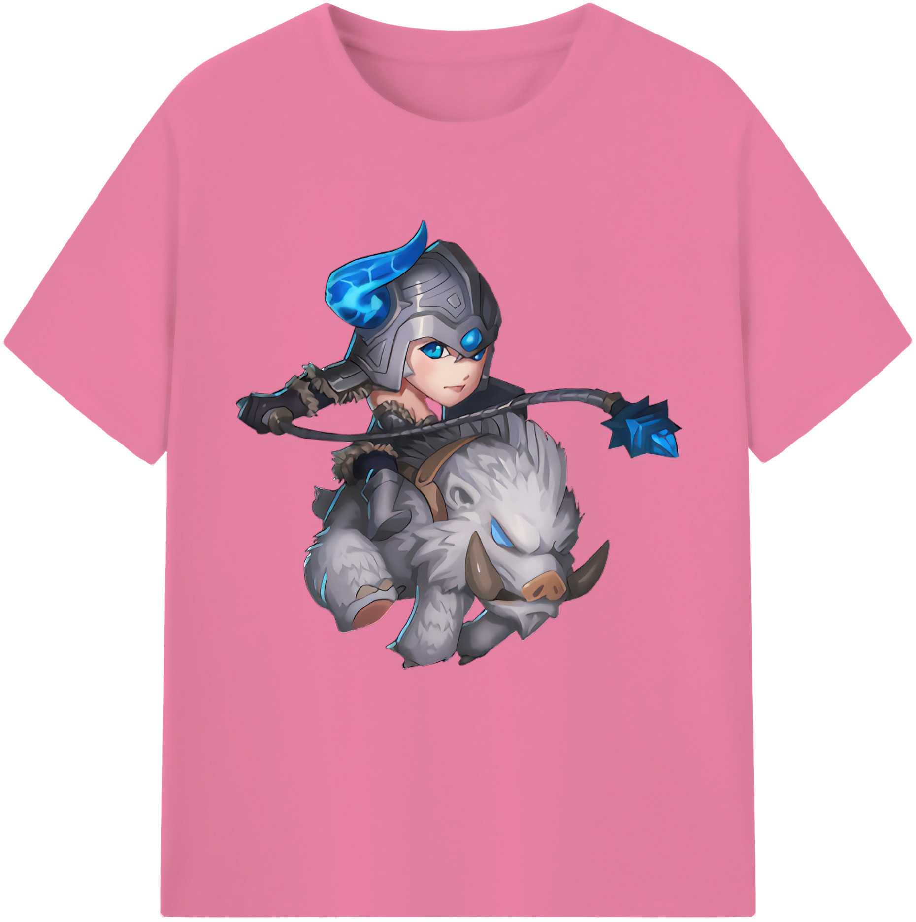 リーグ・オブ・レジェンド League of Legends LOL 綿100％半袖Tシャツ（フロントプリント）